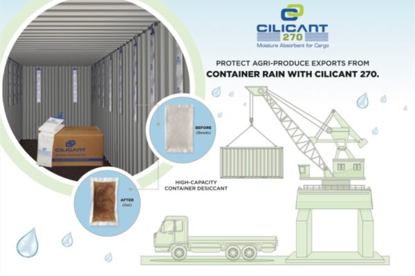 Cargo & shipping conatiner Desiccant